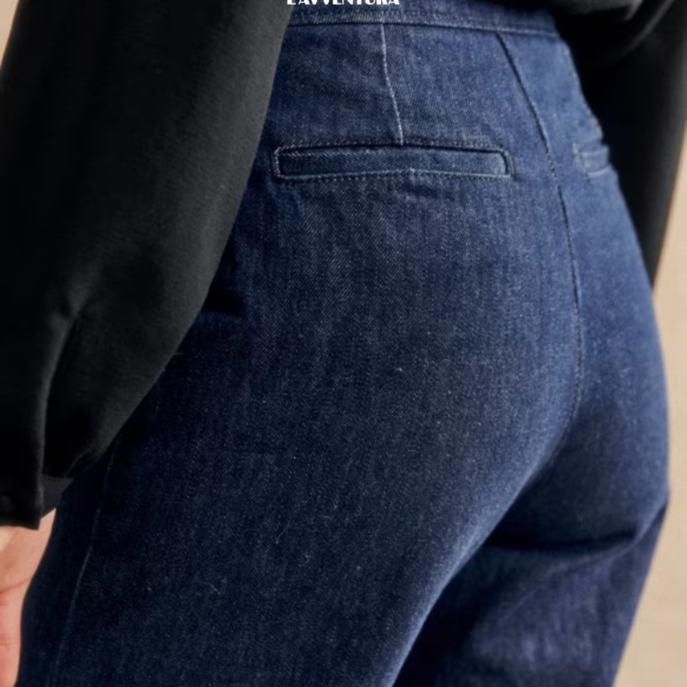Sezane Dan denim trousers